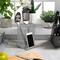 Kitchen Details Industrial Collection Gray Tablet and Utensil Holder